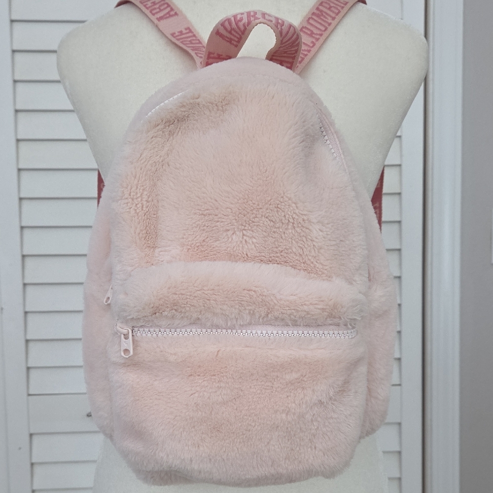 Abercrombie & Fitch Mini Faux Fur Backpack